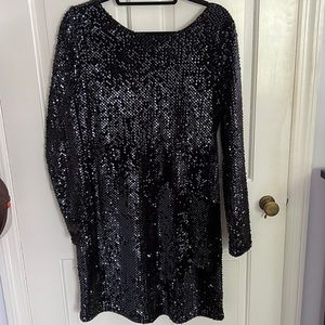 Loft sequin party dress